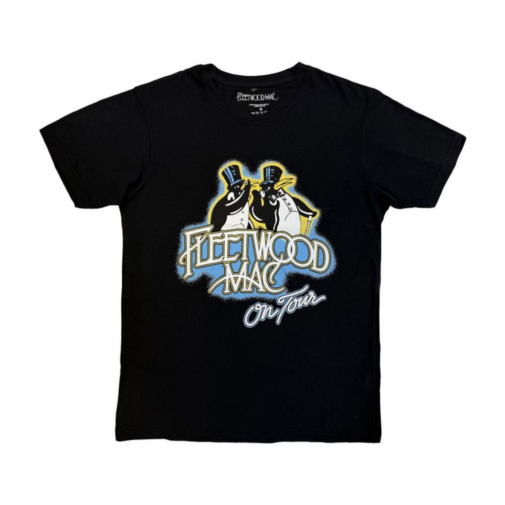 Fleetwood Mac Unisex Adult On Tour T-Shirt / Black